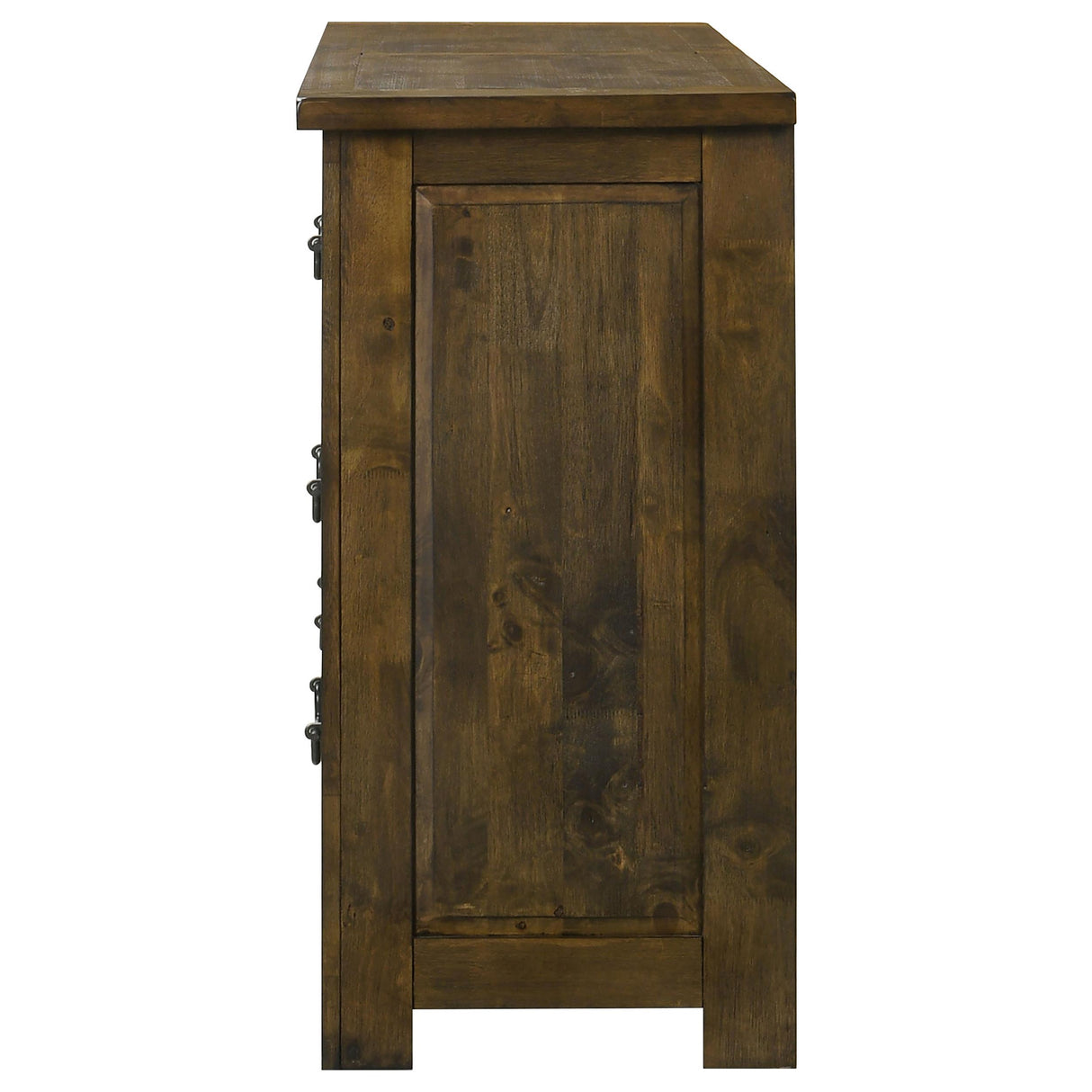 Doherty 6-drawer Bedroom Dresser Rustic Brown from Coaster - Luna Furniture