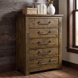 Doherty Brown Rustic Bedroom Set from Coaster - Luna Furniture
