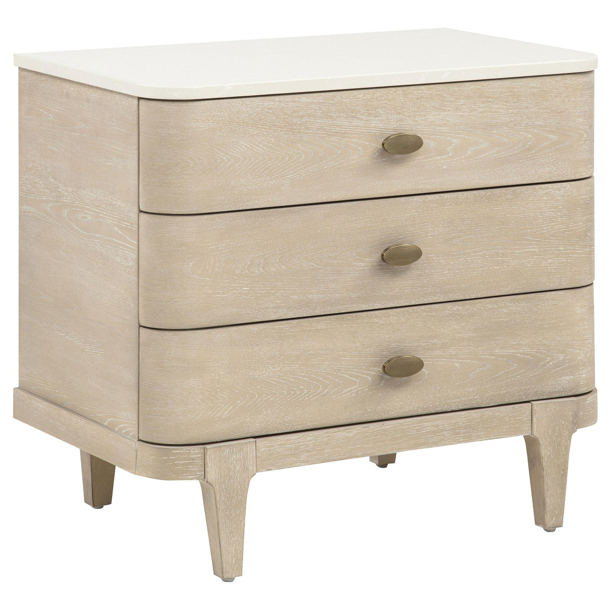 Lucaire Sandstone/Cream 5-Piece Eastern King Bedroom Set from Coaster - Luna Furniture