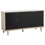 Lucaire Sandstone/Cream 5-Piece Eastern King Bedroom Set from Coaster - Luna Furniture