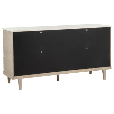 Lucaire Sandstone/Cream 5-Piece Eastern King Bedroom Set from Coaster - Luna Furniture