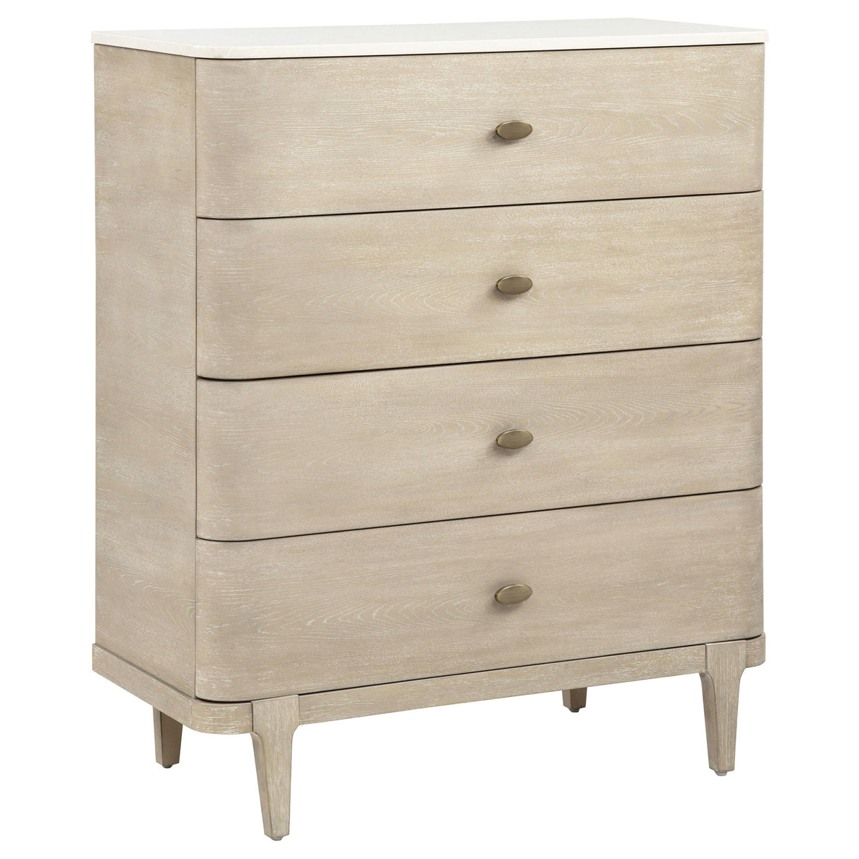 Lucaire Sandstone/Cream 5-Piece Eastern King Bedroom Set from Coaster - Luna Furniture