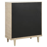 Lucaire Sandstone/Cream 5-Piece Eastern King Bedroom Set from Coaster - Luna Furniture