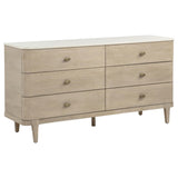 Lucaire Sandstone/Cream 4-Piece California King Bedroom Set from Coaster - Luna Furniture