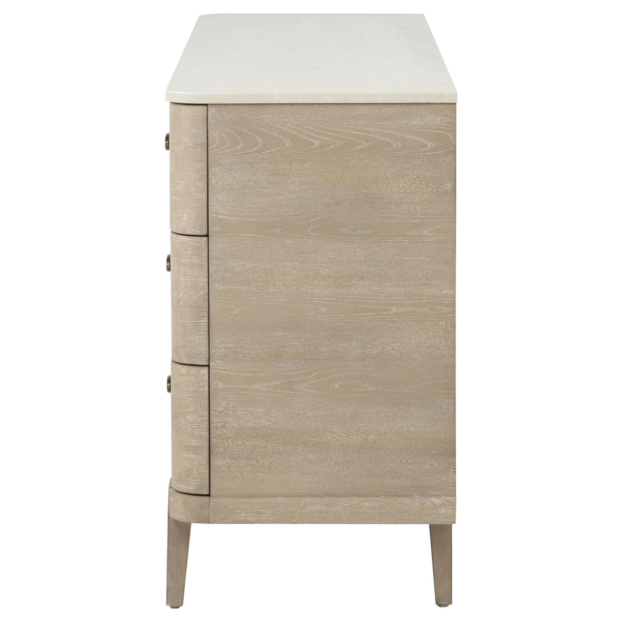 Lucaire Sandstone 6-drawer Dresser Cabinet from Coaster - Luna Furniture