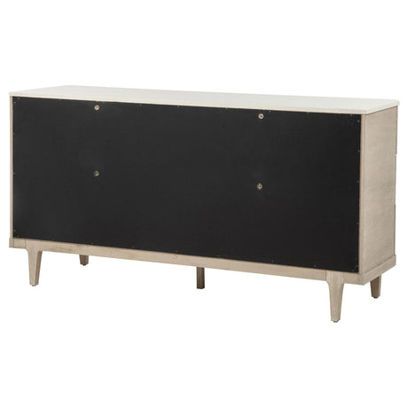 Lucaire Sandstone 6-Drawer Dresser Cabinet from Coaster - Luna Furniture