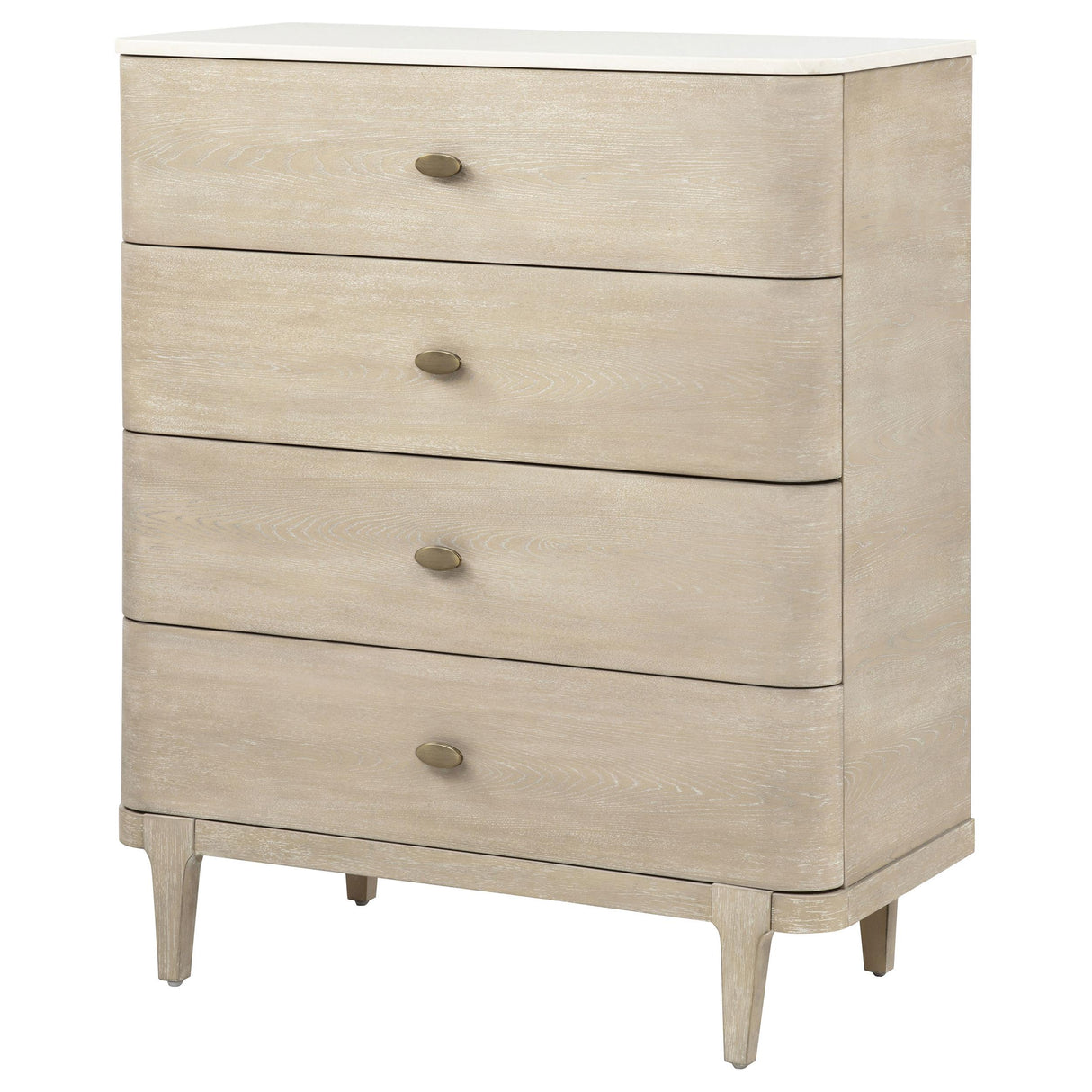 Lucaire Sandstone 5-drawer Chest of Drawers from Coaster - Luna Furniture
