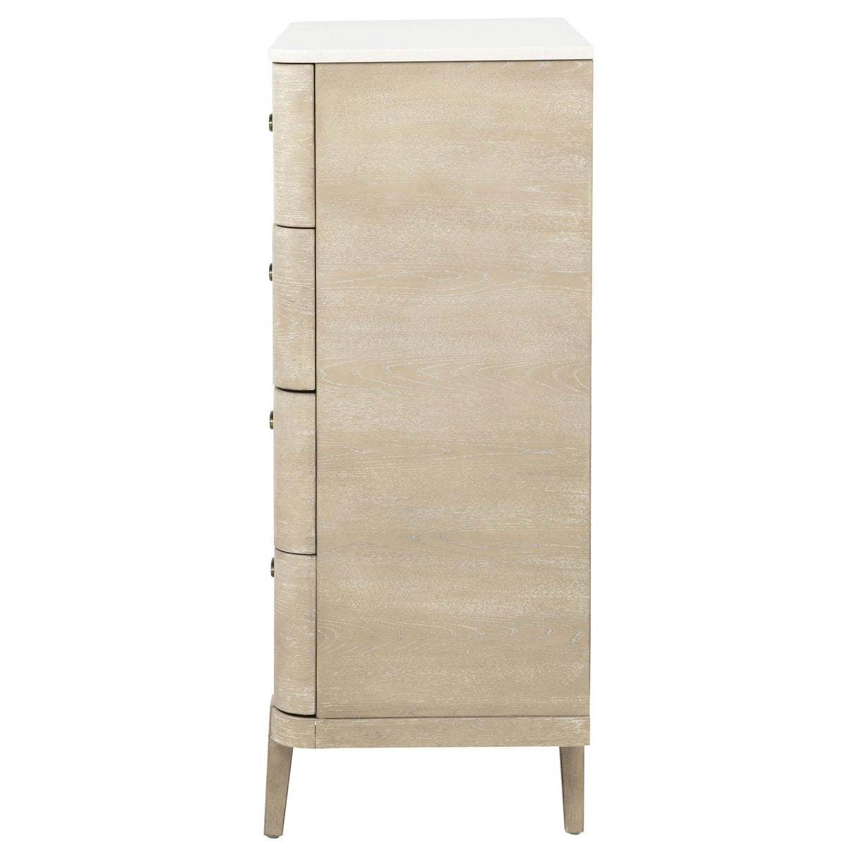 Lucaire Sandstone 5-drawer Chest of Drawers from Coaster - Luna Furniture