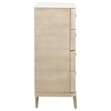 Lucaire Sandstone 5-drawer Chest of Drawers from Coaster - Luna Furniture