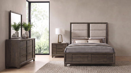 Farre Dark Brown 4-Piece Queen Bedroom Set from Coaster - Luna Furniture