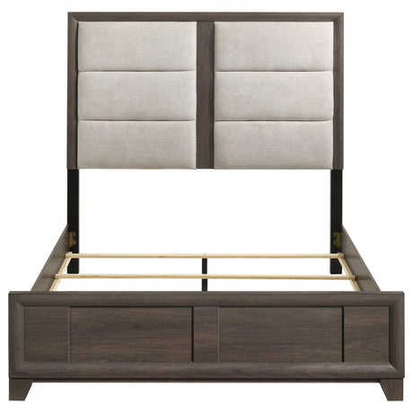 Farre Dark Brown 5-Piece Eastern King Bedroom Set from Coaster - Luna Furniture