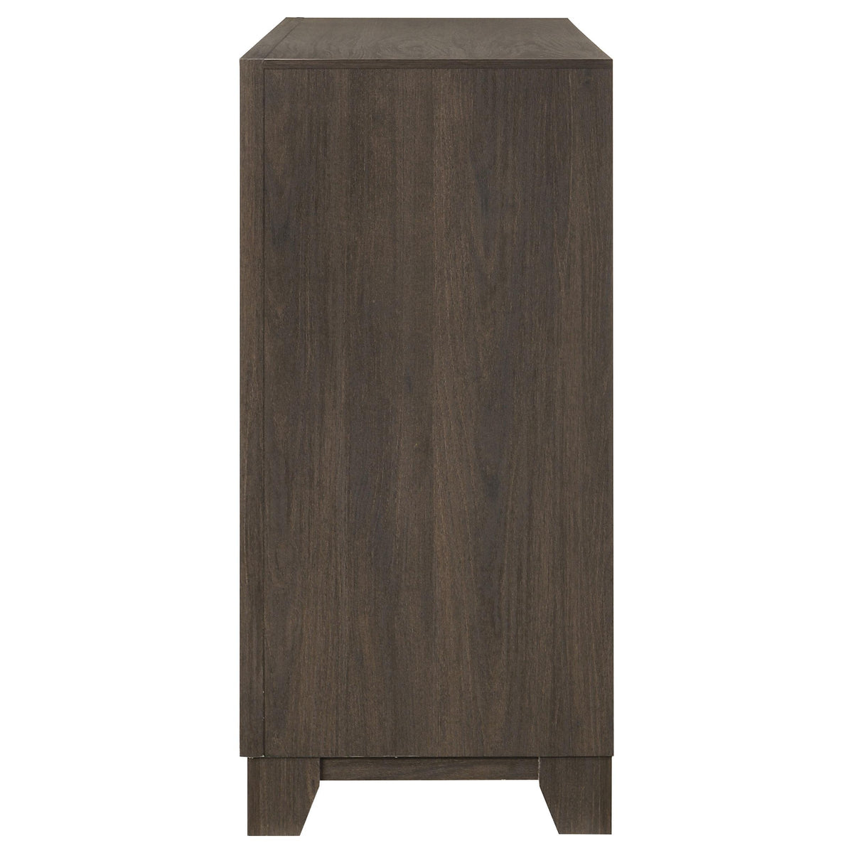Farre Dark Brown 6-Drawer Dresser