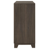 Farre Dark Brown 6-Drawer Dresser
