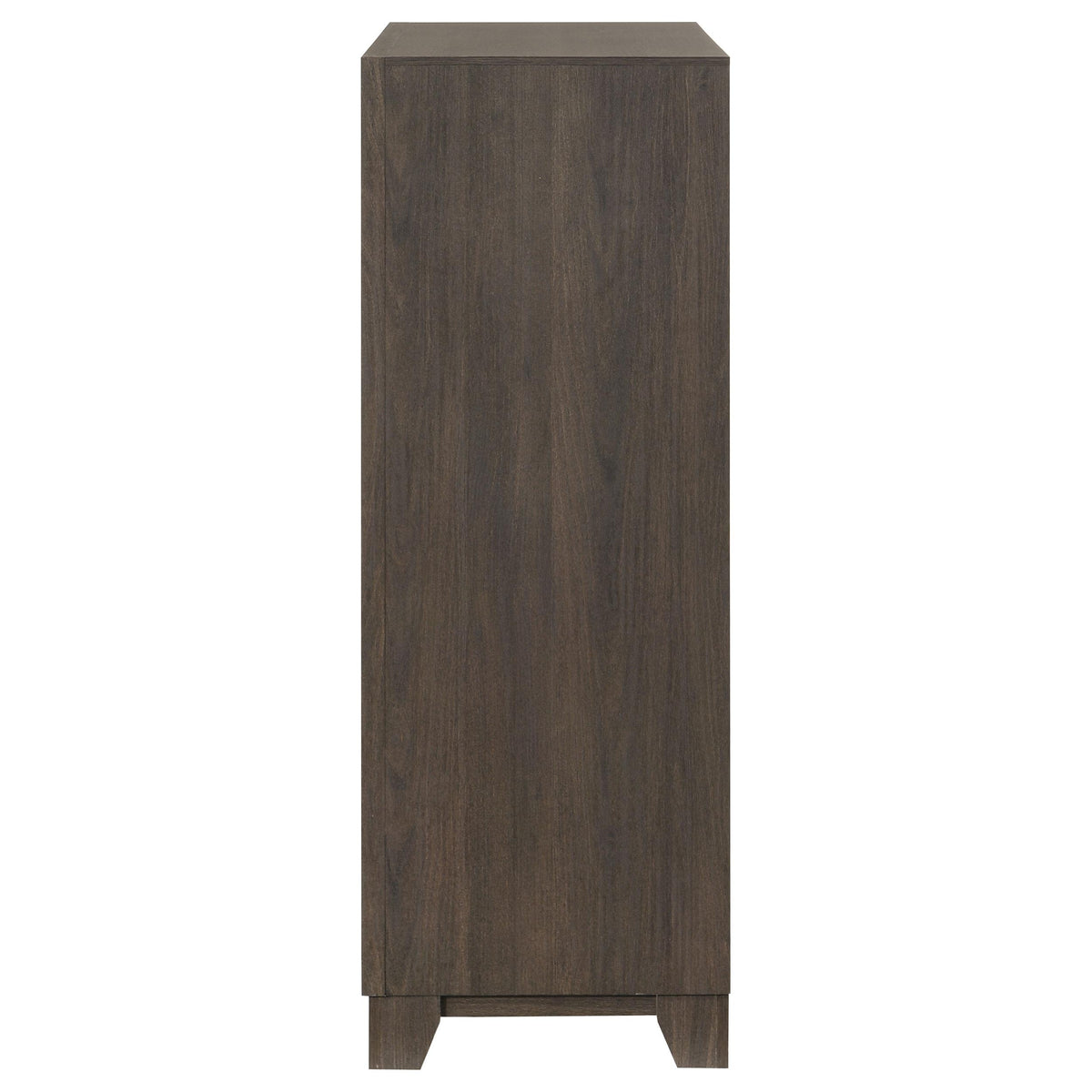 Farre Dark Brown 5-Drawer Chest of Drawers