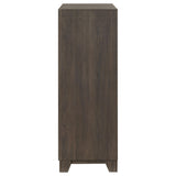 Farre Dark Brown 5-Drawer Chest of Drawers