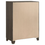 Farre Dark Brown 5-Drawer Chest of Drawers
