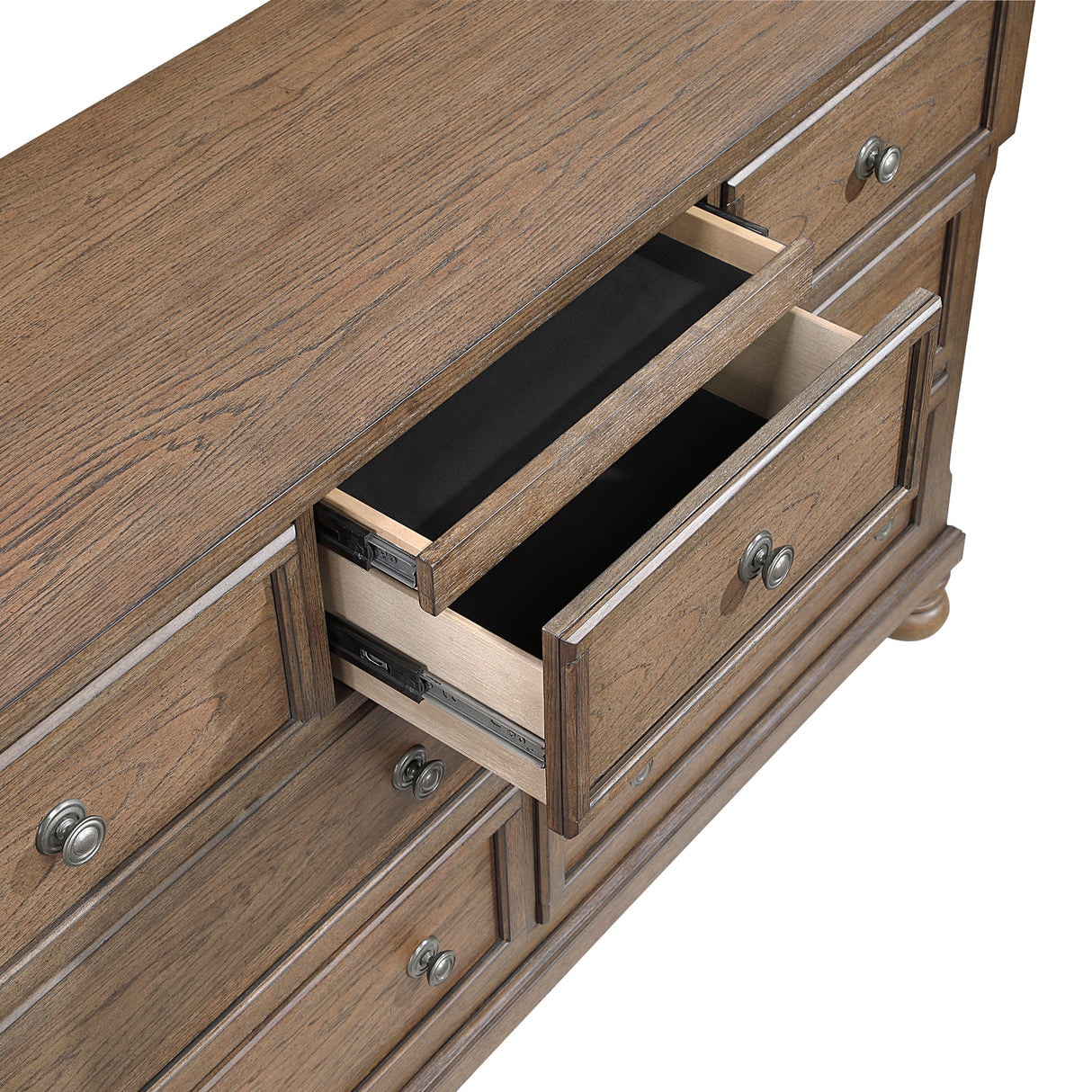 Bethel Antique Brown Nightstand from Homelegance - Luna Furniture