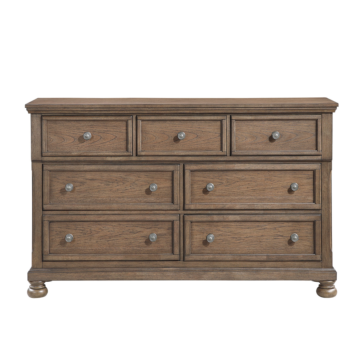 Bethel Antique Brown Mirror (Mirror Only) from Homelegance - Luna Furniture