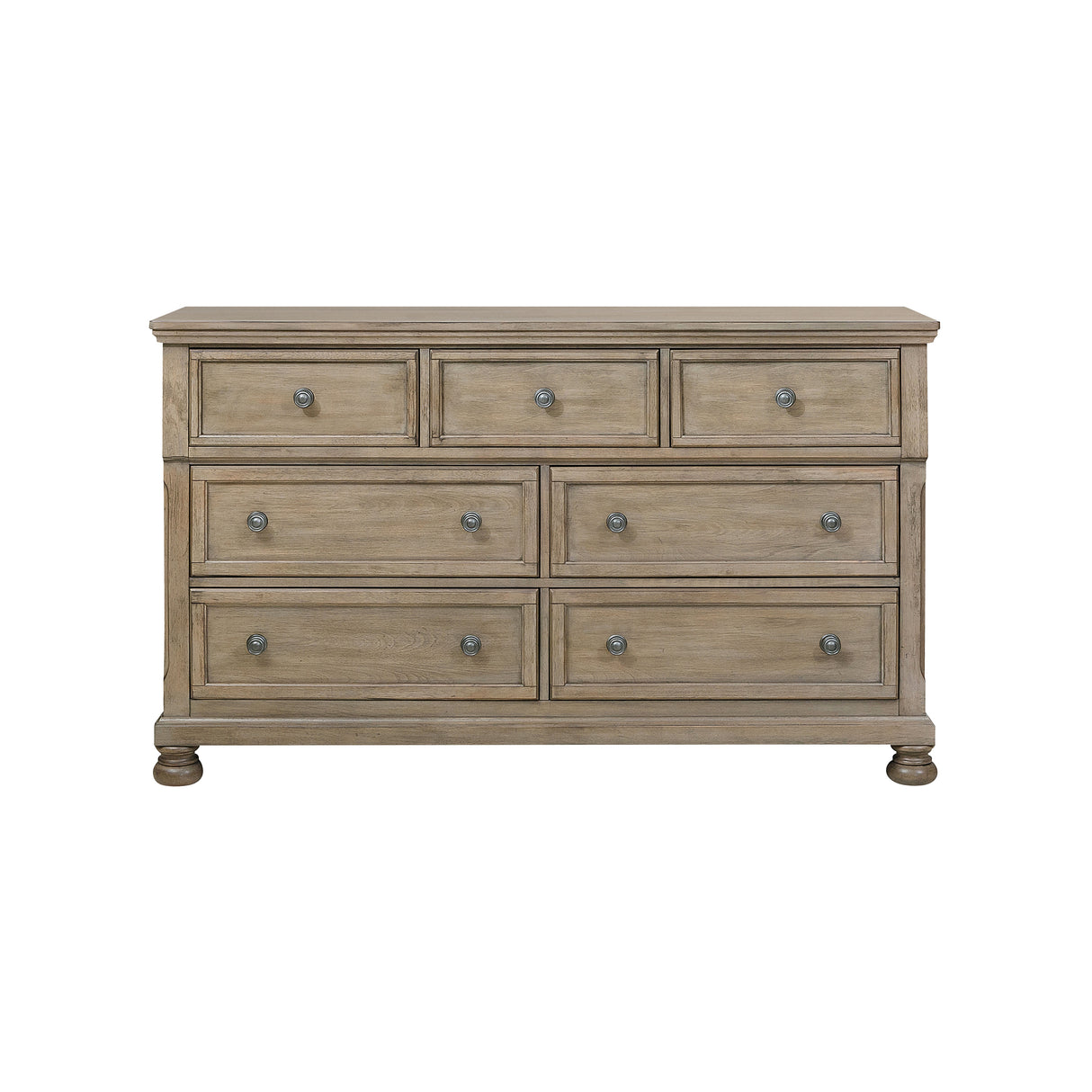 Bethel Wire Brushed Gray Nightstand from Homelegance - Luna Furniture