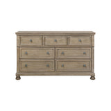 Bethel Wire Brushed Gray Nightstand from Homelegance - Luna Furniture