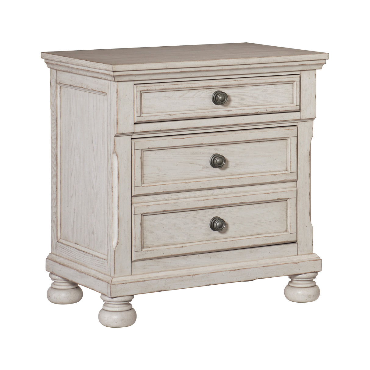 Bethel Wire Brushed White Mirror (Mirror Only) from Homelegance - Luna Furniture