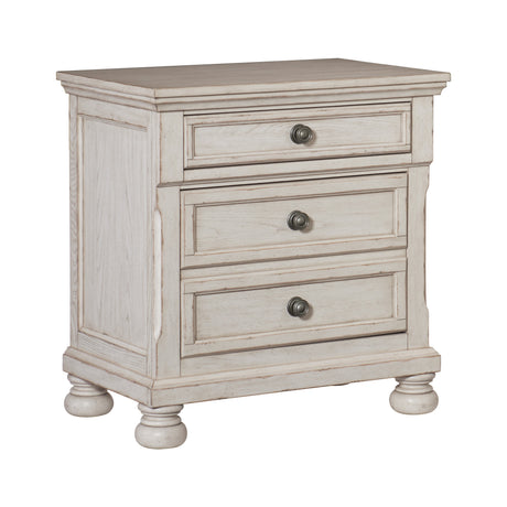 Bethel Wire Brushed White Mirror (Mirror Only) from Homelegance - Luna Furniture