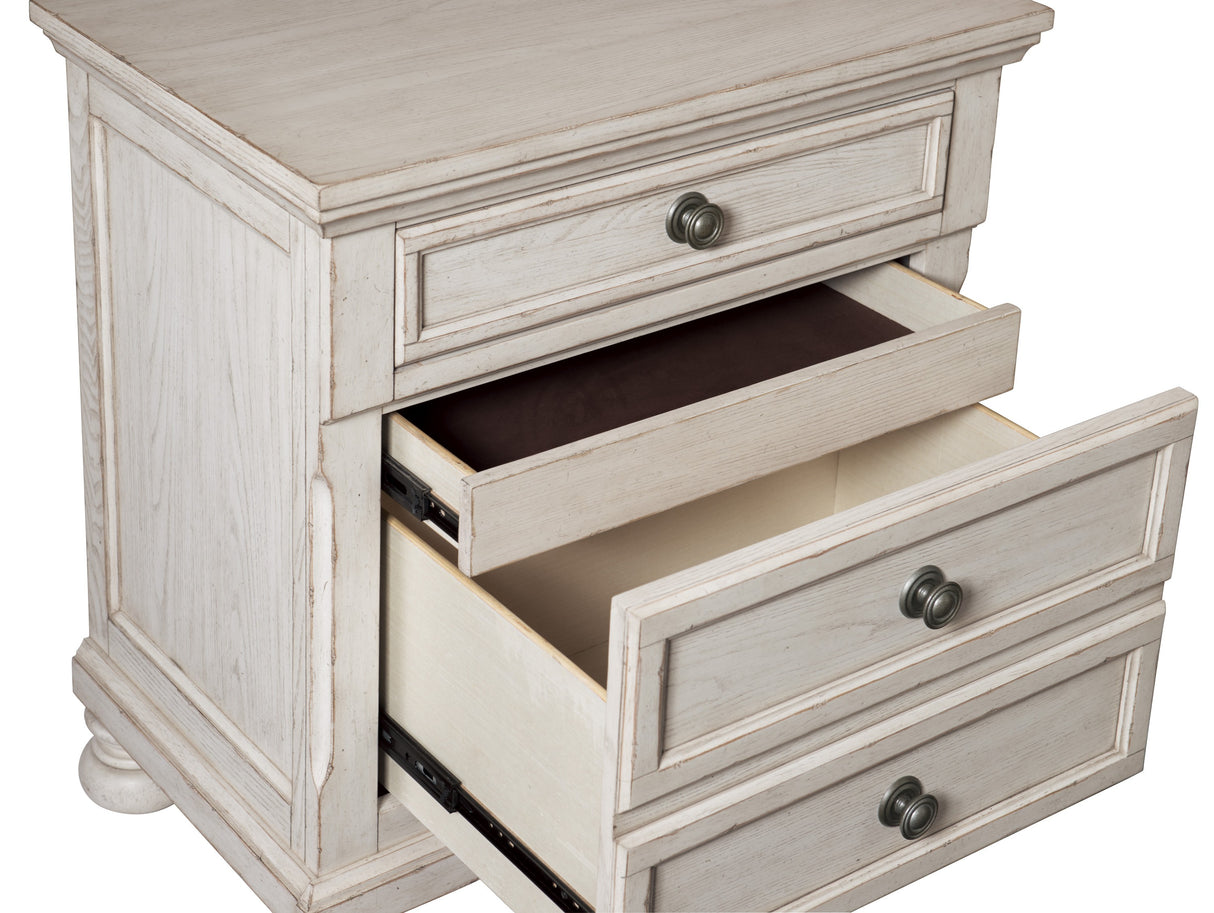 Bethel Wire Brushed White Mirror (Mirror Only) from Homelegance - Luna Furniture