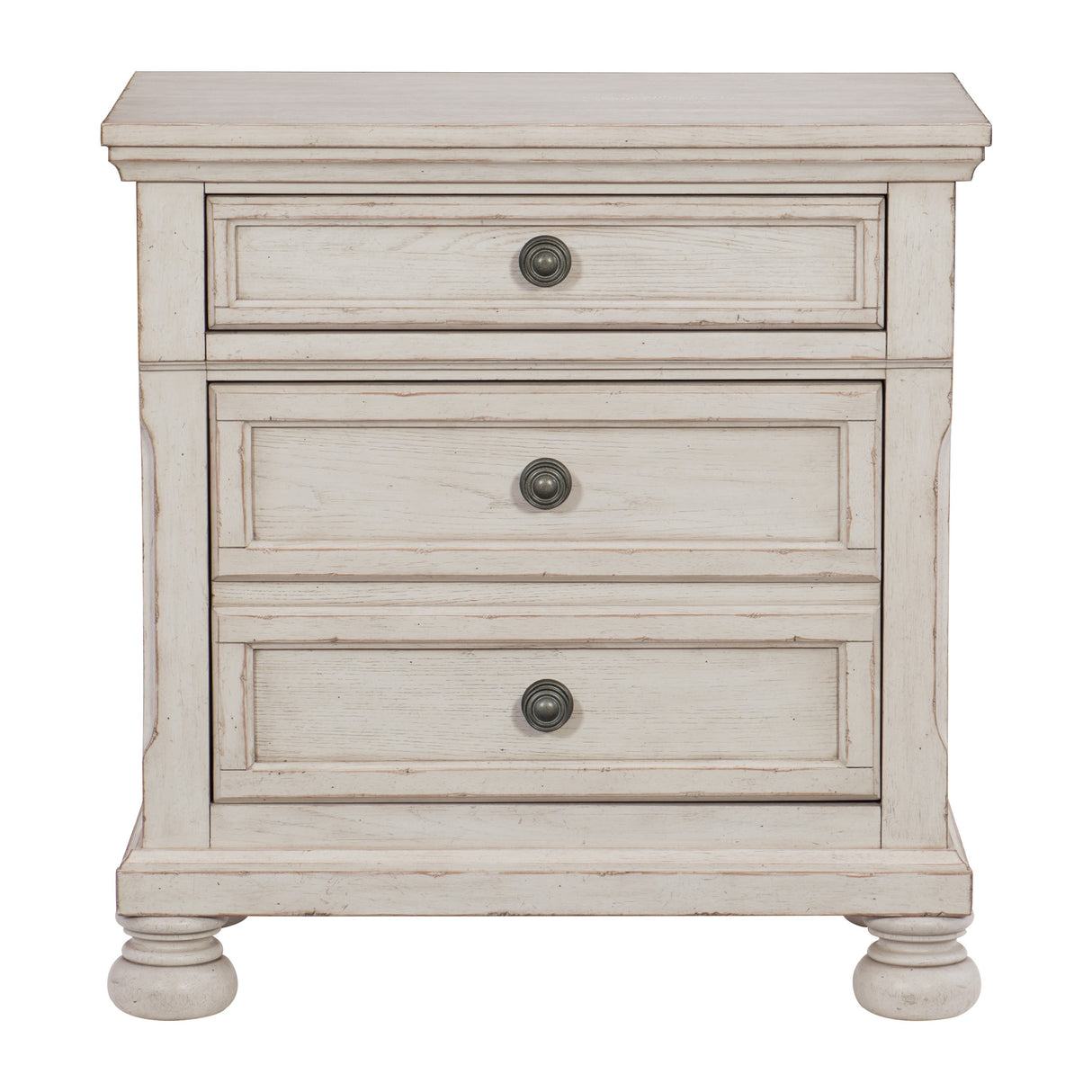 Bethel Wire Brushed White Mirror (Mirror Only) from Homelegance - Luna Furniture