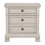 Bethel Wire Brushed White Mirror (Mirror Only) from Homelegance - Luna Furniture