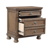 Bethel Antique Brown Nightstand from Homelegance - Luna Furniture
