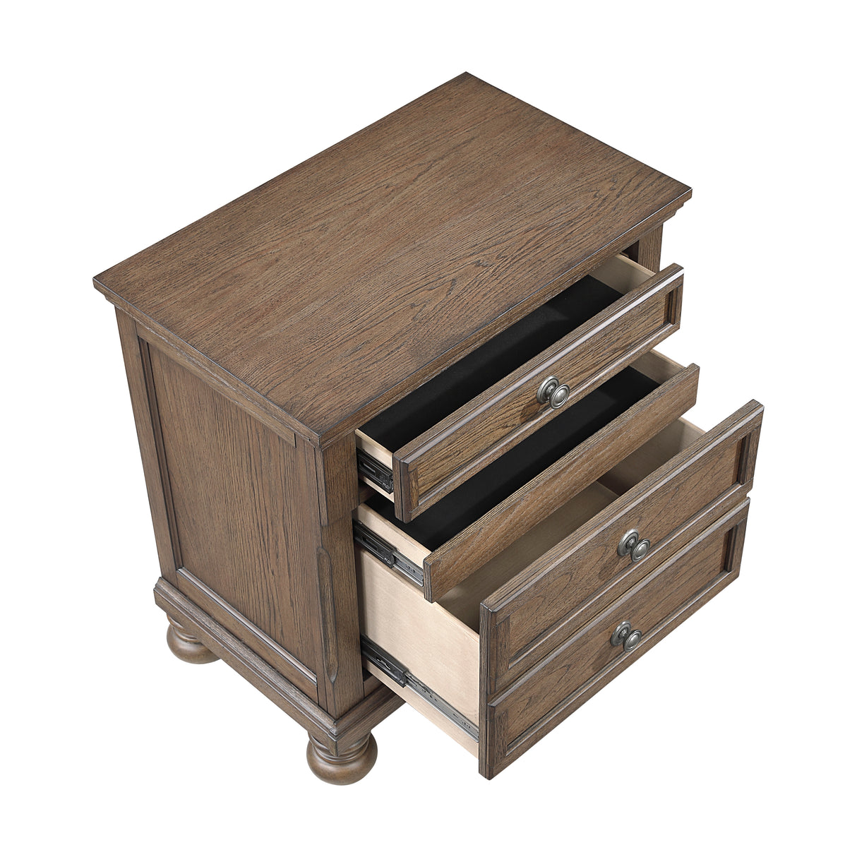 Bethel Antique Brown Nightstand from Homelegance - Luna Furniture