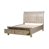 2259GY-1*9 5-Piece Bedroom Set (Queen Bed, Nightstand, Dresser, Mirror, Chest) from Homelegance - Luna Furniture