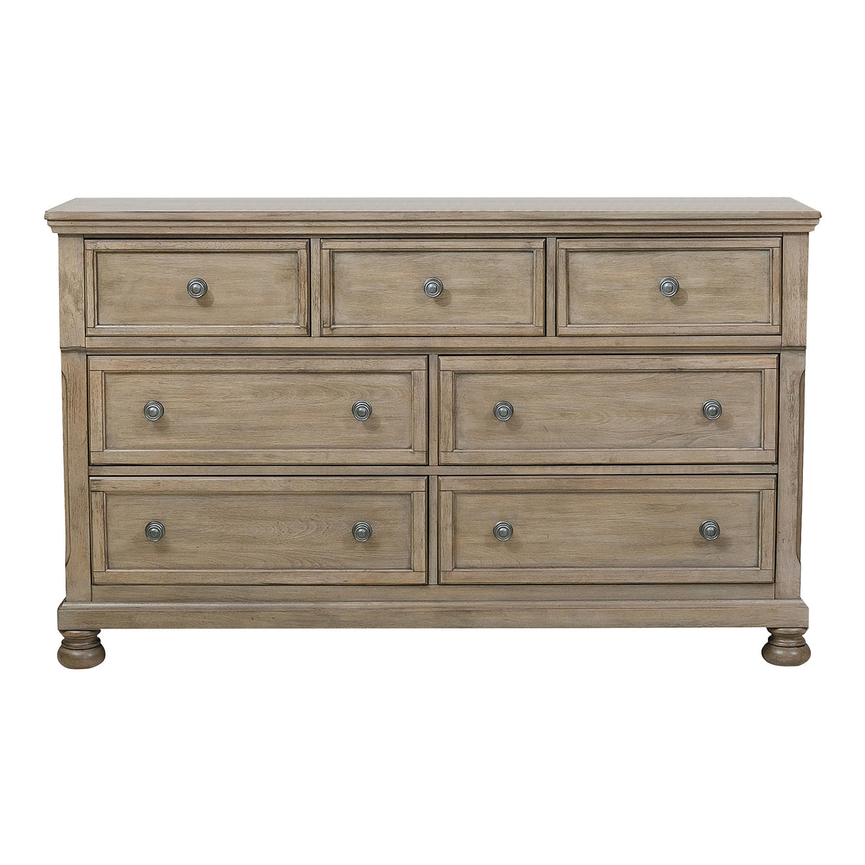 2259GY-1*9 5-Piece Bedroom Set (Queen Bed, Nightstand, Dresser, Mirror, Chest) from Homelegance - Luna Furniture