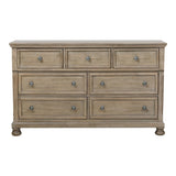 2259GY-1*9 5-Piece Bedroom Set (Queen Bed, Nightstand, Dresser, Mirror, Chest) from Homelegance - Luna Furniture