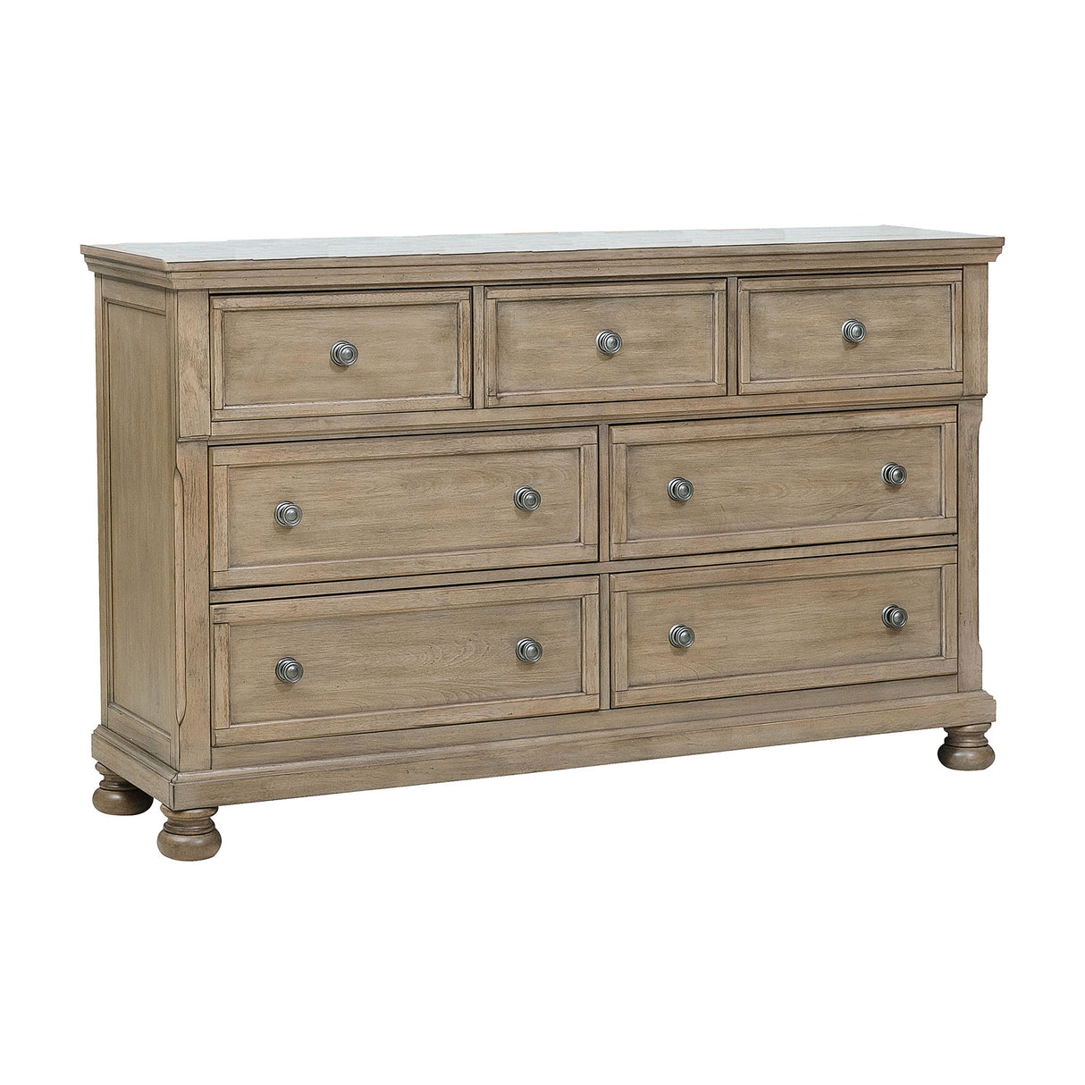 2259GY-1*9 5-Piece Bedroom Set (Queen Bed, Nightstand, Dresser, Mirror, Chest) from Homelegance - Luna Furniture