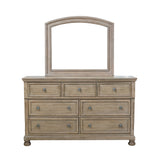 Bethel Wire Brushed Gray Nightstand from Homelegance - Luna Furniture