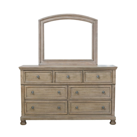Bethel Wire Brushed Gray Nightstand from Homelegance - Luna Furniture