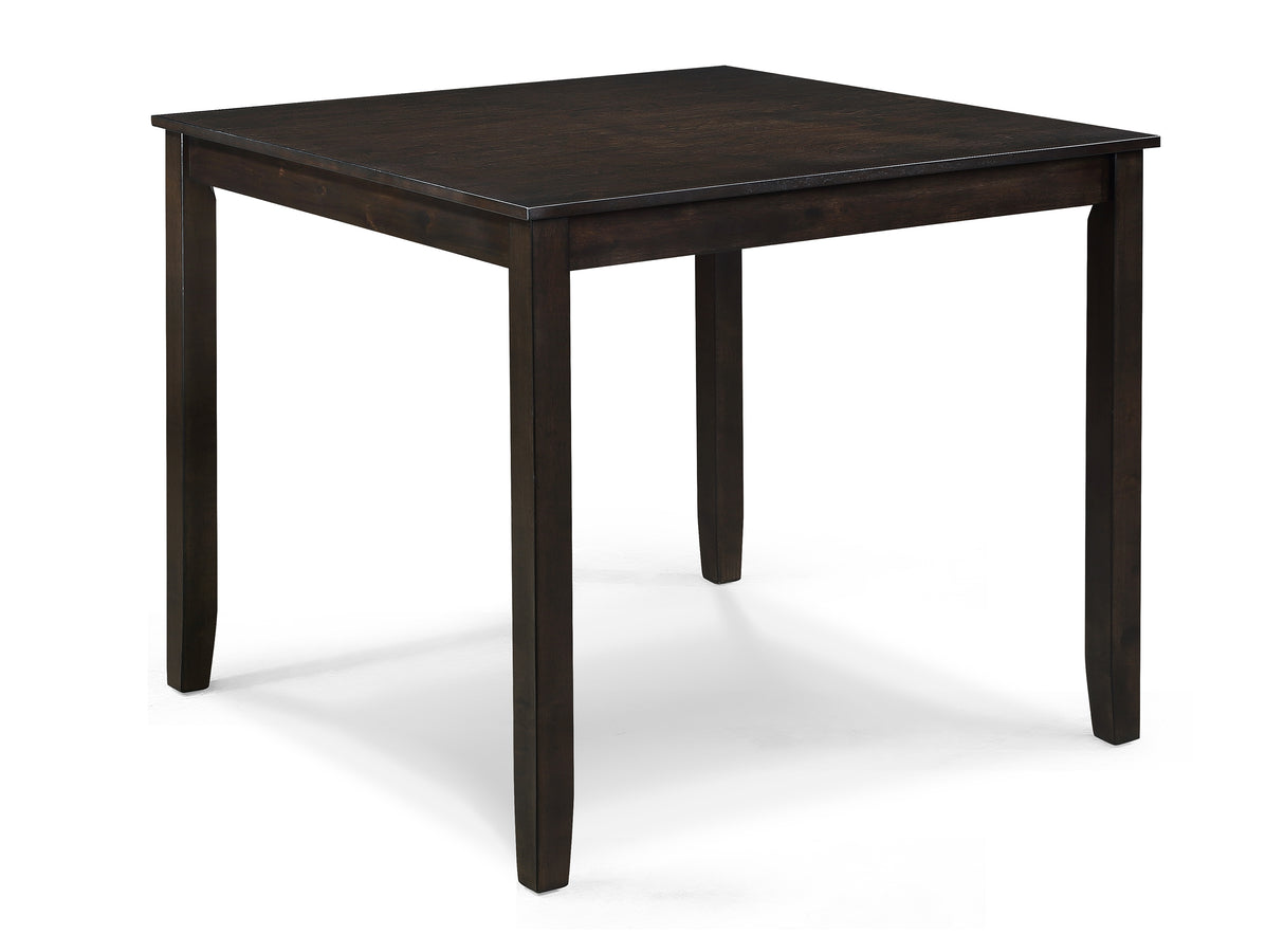 Durham Dark Brown 5-Piece Dining Set from Crown Mark - Luna Furniture