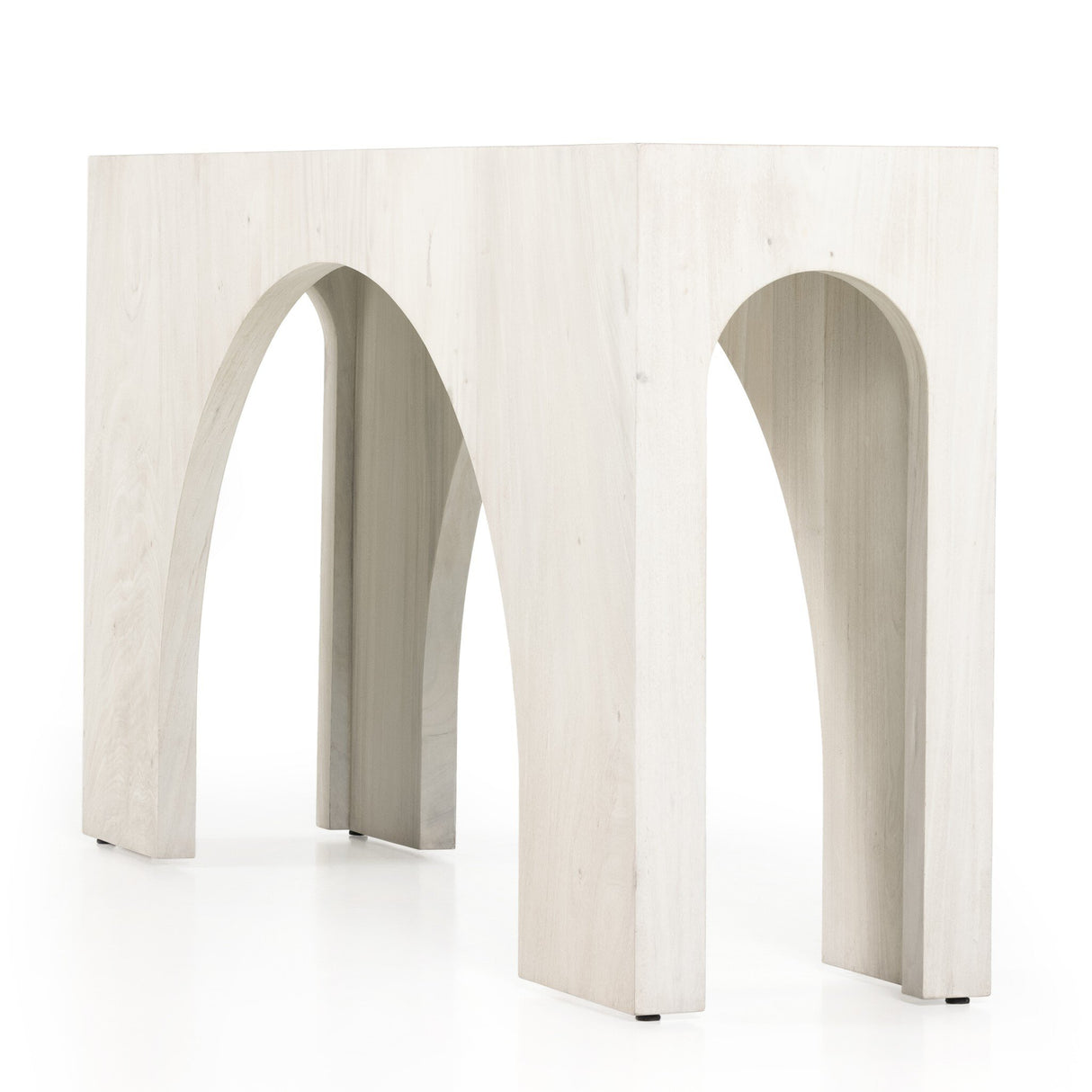 Fausto Console Table in Bleached Guanacaste from Four Hands - Luna Furniture