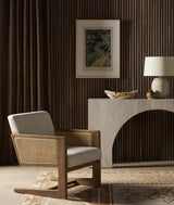 Fausto Console Table in Bleached Guanacaste from Four Hands - Luna Furniture