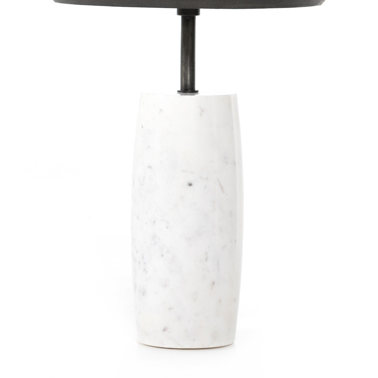 Cronos End Table in Hammered Grey from Four Hands - Luna Furniture