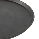 Cronos End Table in Hammered Grey from Four Hands - Luna Furniture