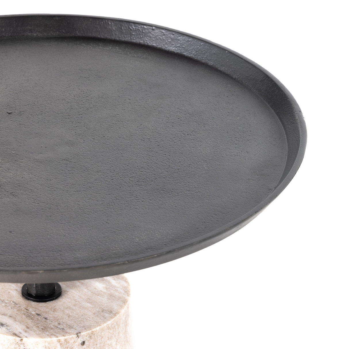 Cronos End Table in Aged Grey from Four Hands - Luna Furniture