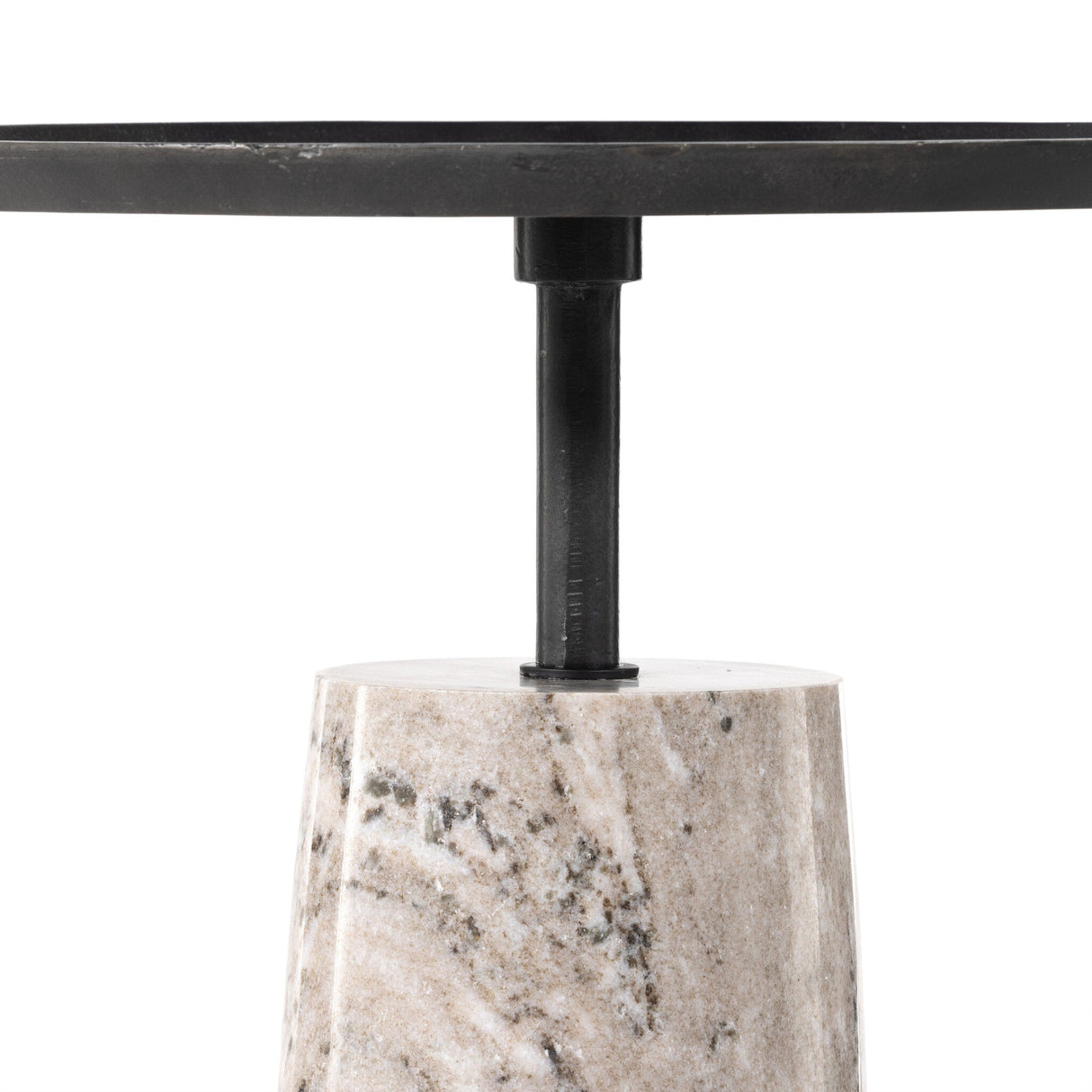 Cronos End Table in Aged Grey from Four Hands - Luna Furniture