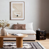 Shep End Table in Dark Petrified Wood from Four Hands - Luna Furniture