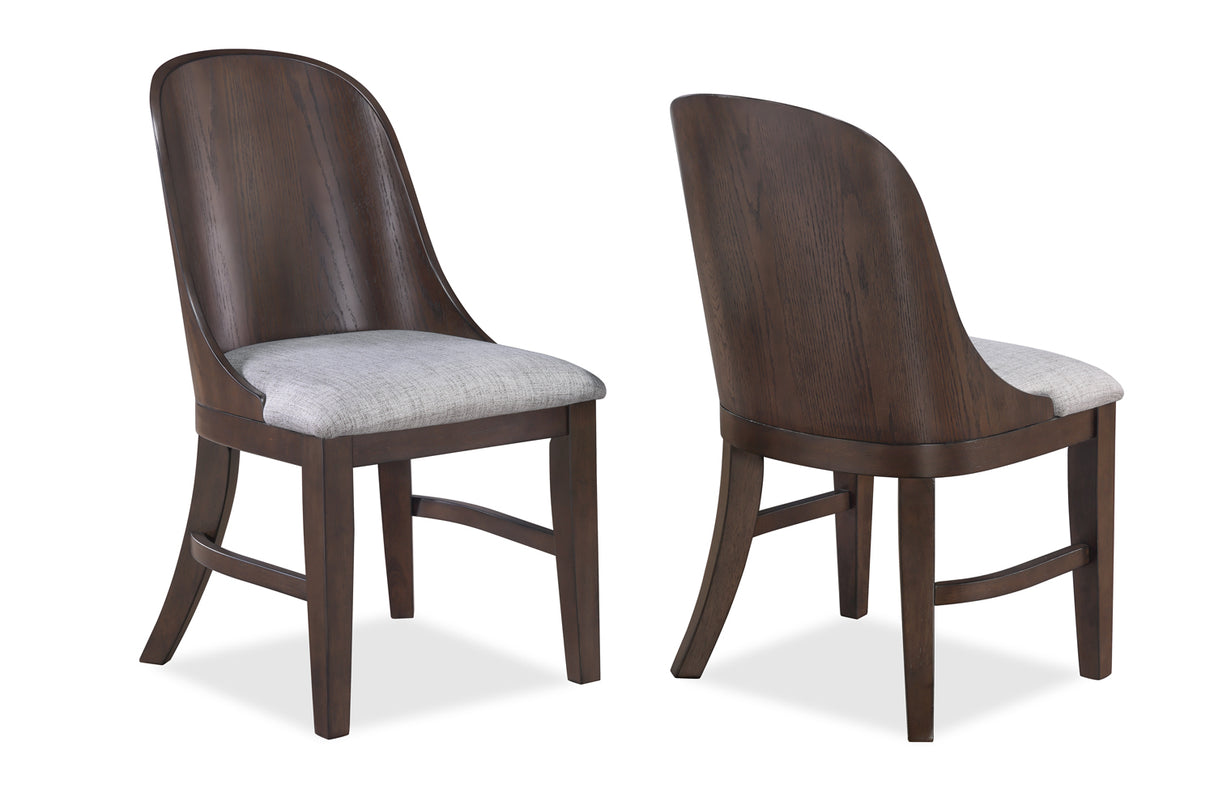 Cullen Espresso Dining Chair, Set of 2