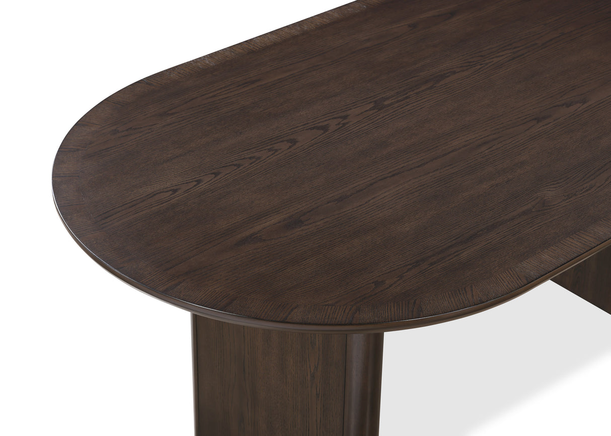 Cullen Espresso Oval Dining Table