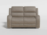 Pagosa Brown Double Reclining Loveseat from Homelegance - Luna Furniture