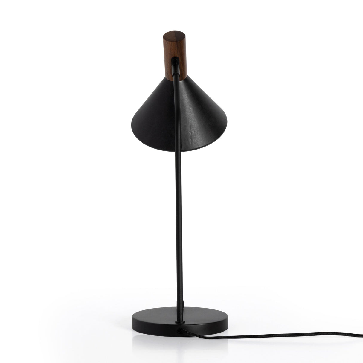 Cullen Task Lamp in Powder Coated Black from Four Hands - Luna Furniture