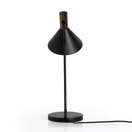 Cullen Task Lamp in Powder Coated Black from Four Hands - Luna Furniture